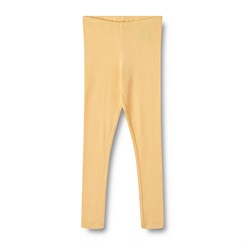 Wheat Rib leggings Maddy - Pale apricot